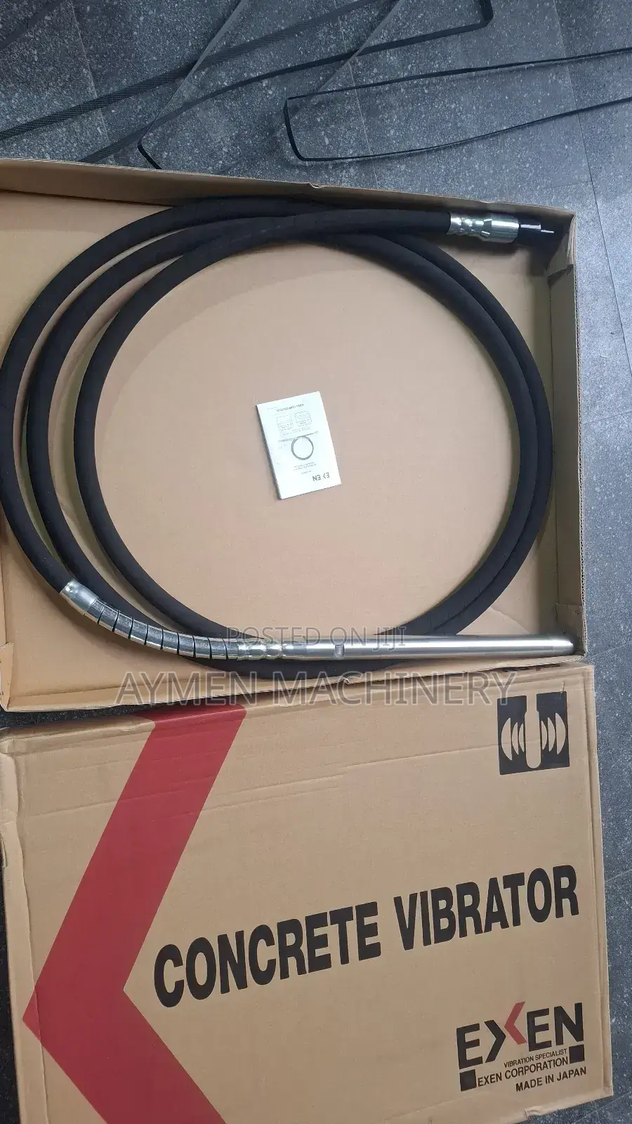 Exen Japan Concrete Vibrator Hose