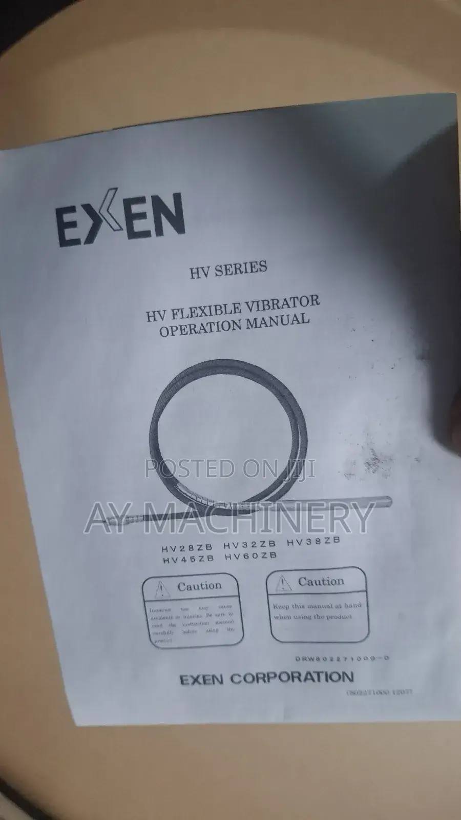 Exen Japan Concrete Vibrator Hose