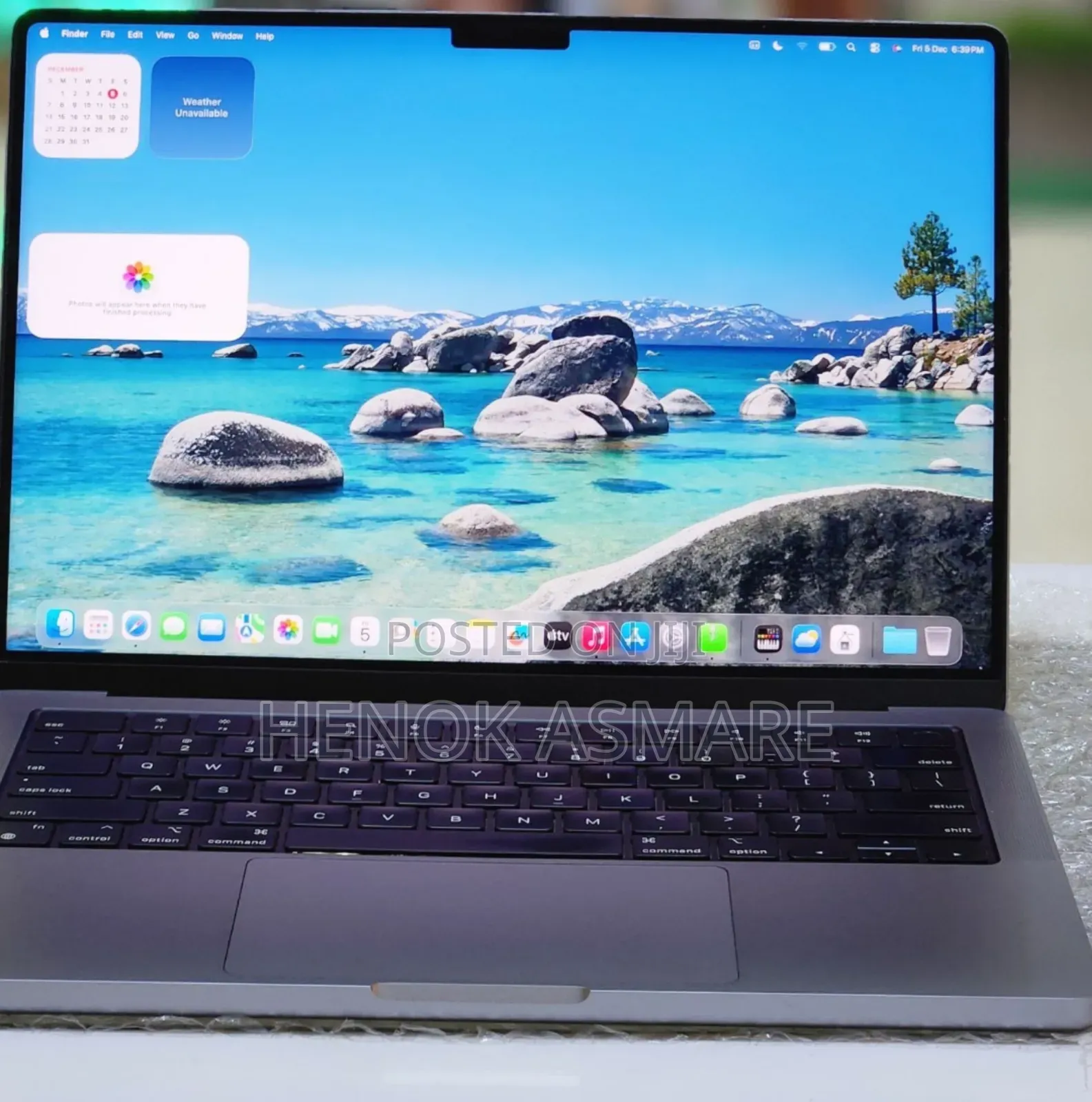 New Laptop Apple MacBook Pro M1 32GB Apple M1 SSD 512GB