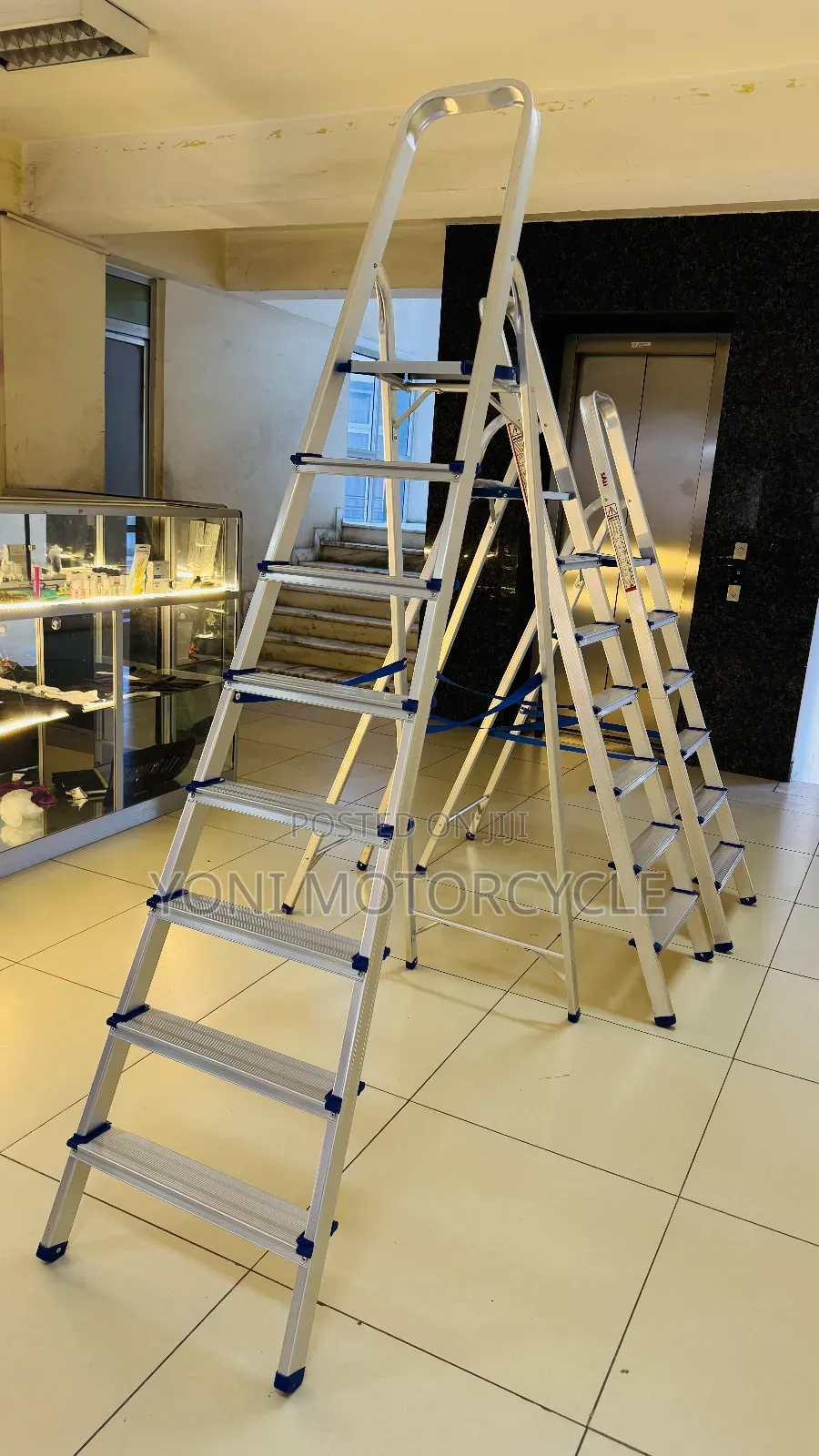 Aluminum Ladder0 Foldin 7step.Ladder1ladder01መሰላል ተጣጣፊ ላደር