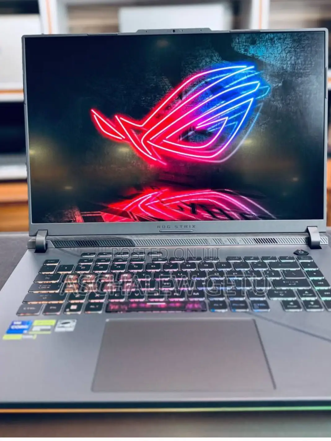 New Laptop Asus ROG Strix G15 32GB Intel Core I9 SSD 1T