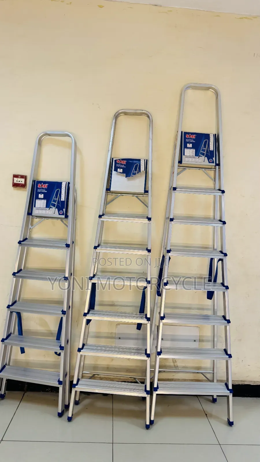 Ladder Folding Ladder Aluminum 7step Ladder0folding