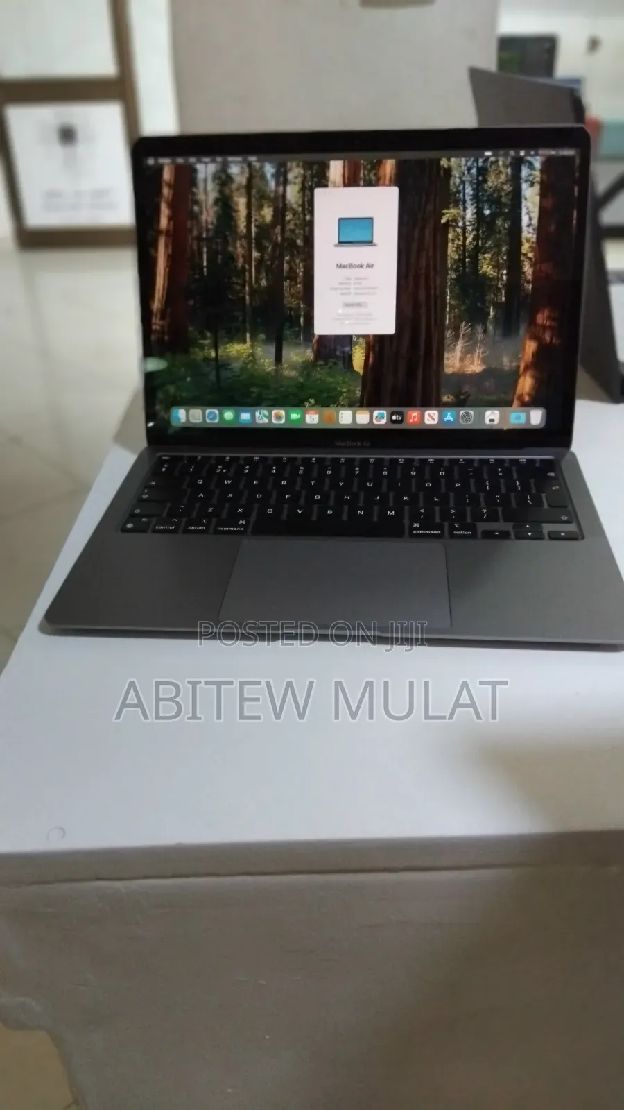 New Laptop Apple MacBook Air 2020 M1 8GB Apple M1 SSD 256GB