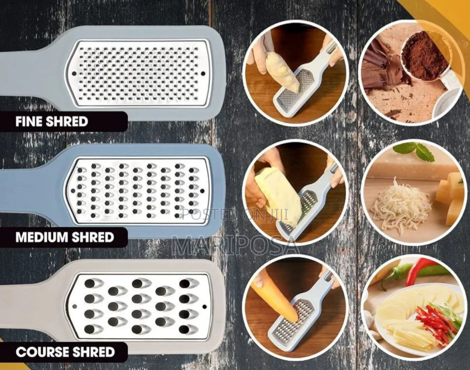 3 in 1 Multinational Professional Grater