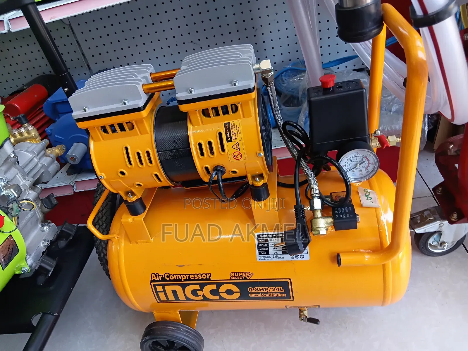 Ingco Silence Air Compresser 24 Liter