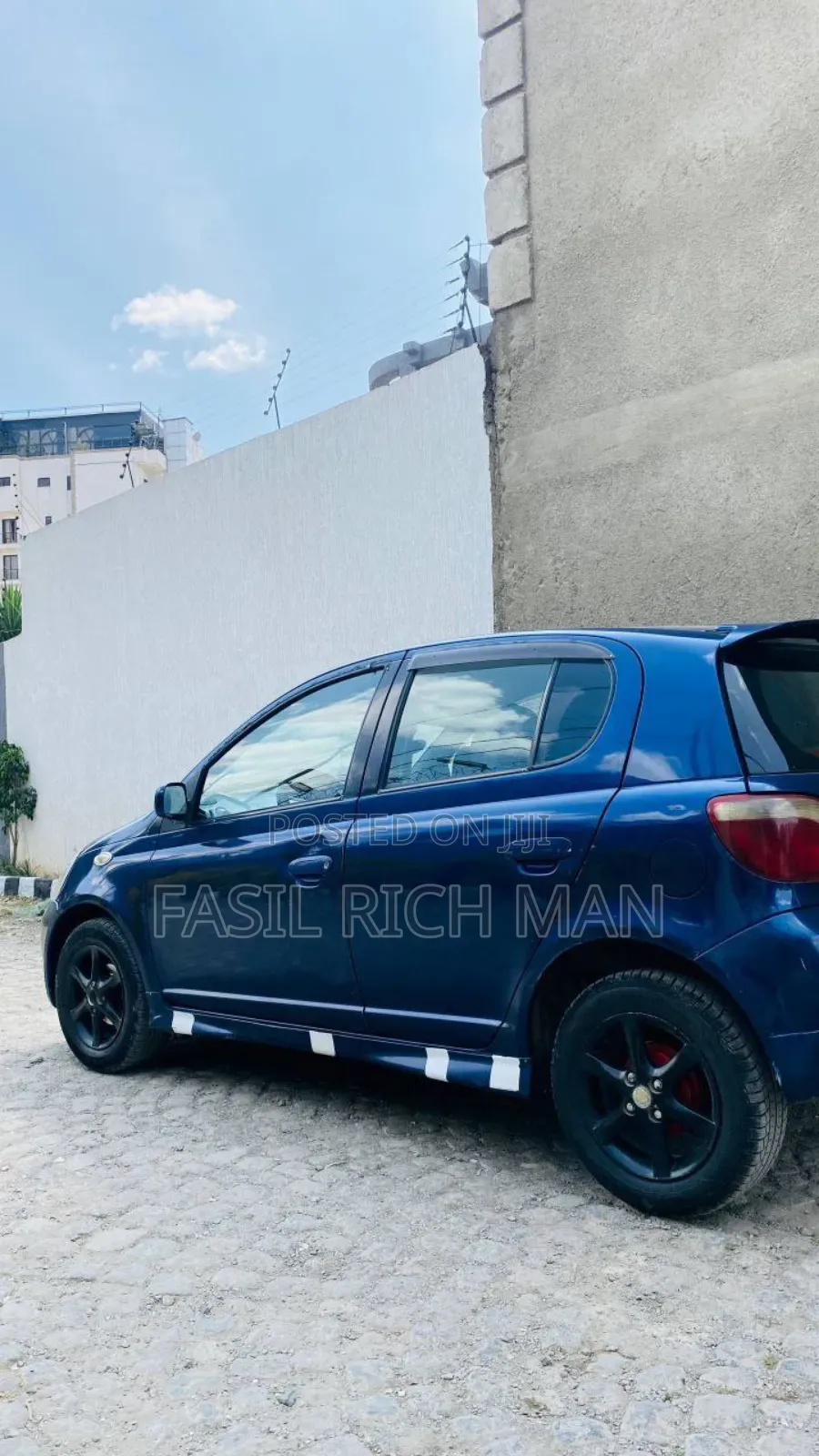 Toyota Vitz 1.3 AWD 3dr 2001 Blue