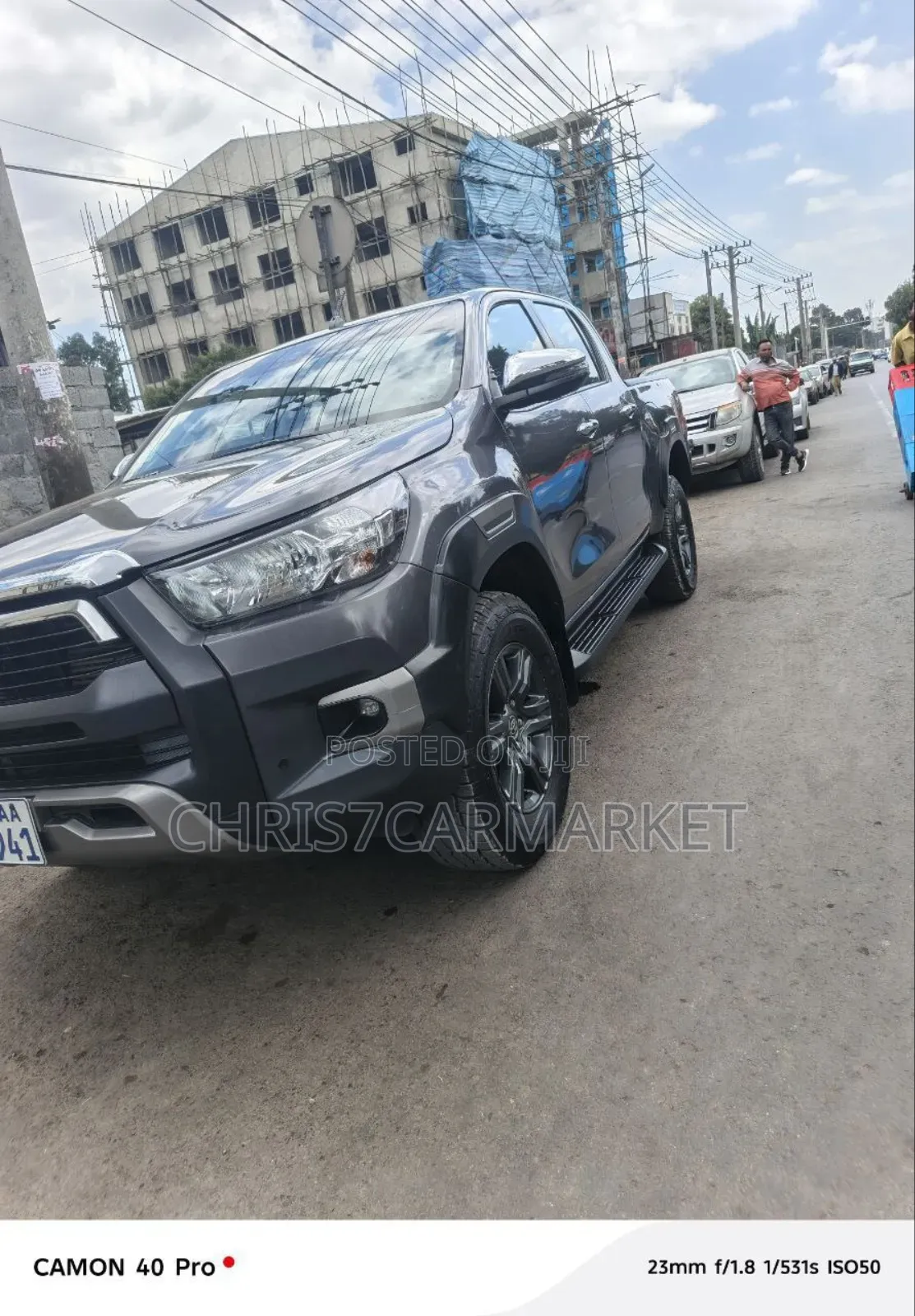 Toyota Hilux Revo Double Cab Deisel 2.8 AWD 2021 Gray