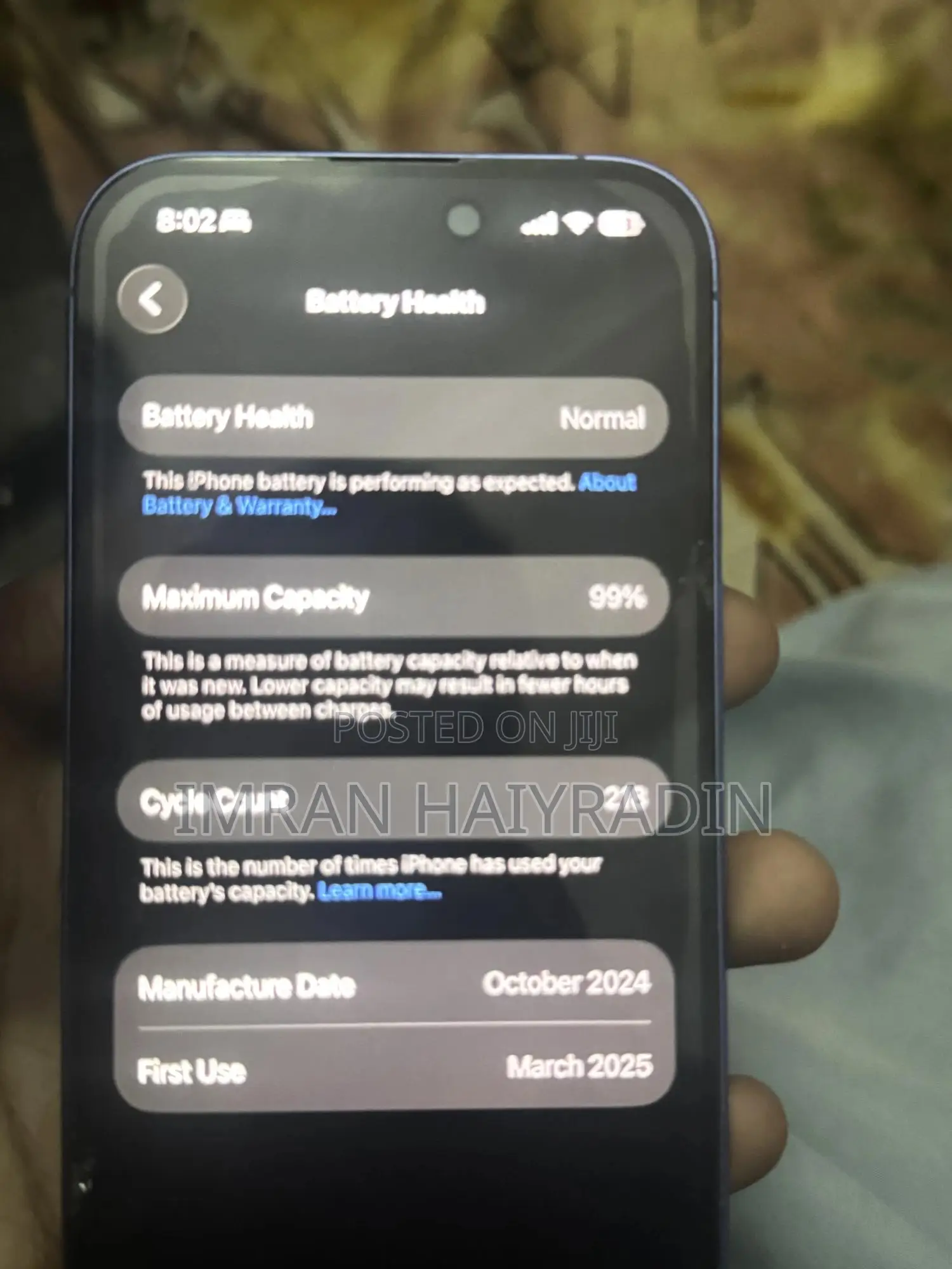 Apple iPhone 16 128 GB Blue