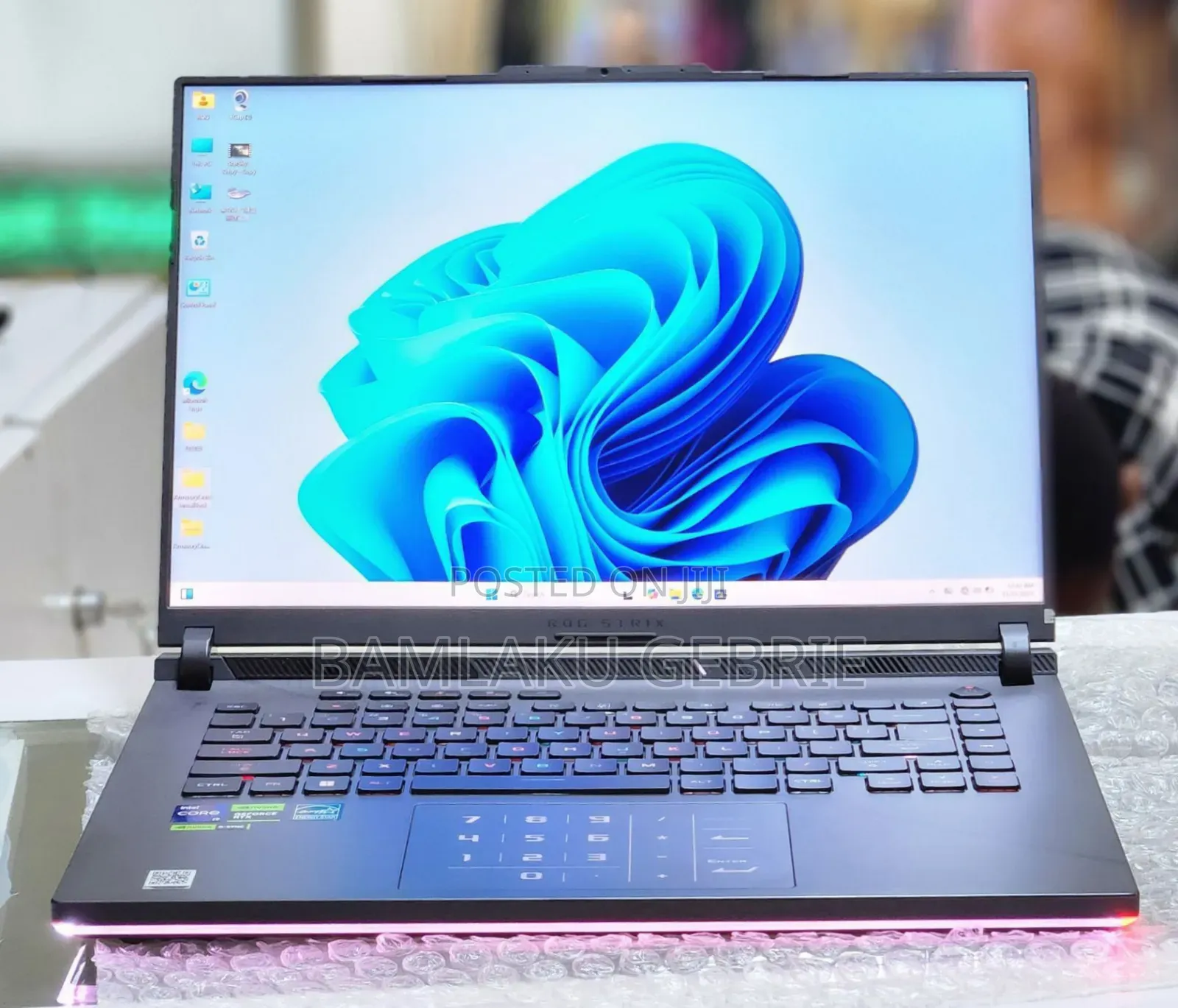 New Laptop Asus ROG Strix G16 G614 32GB Intel Core I9 SSD 1T