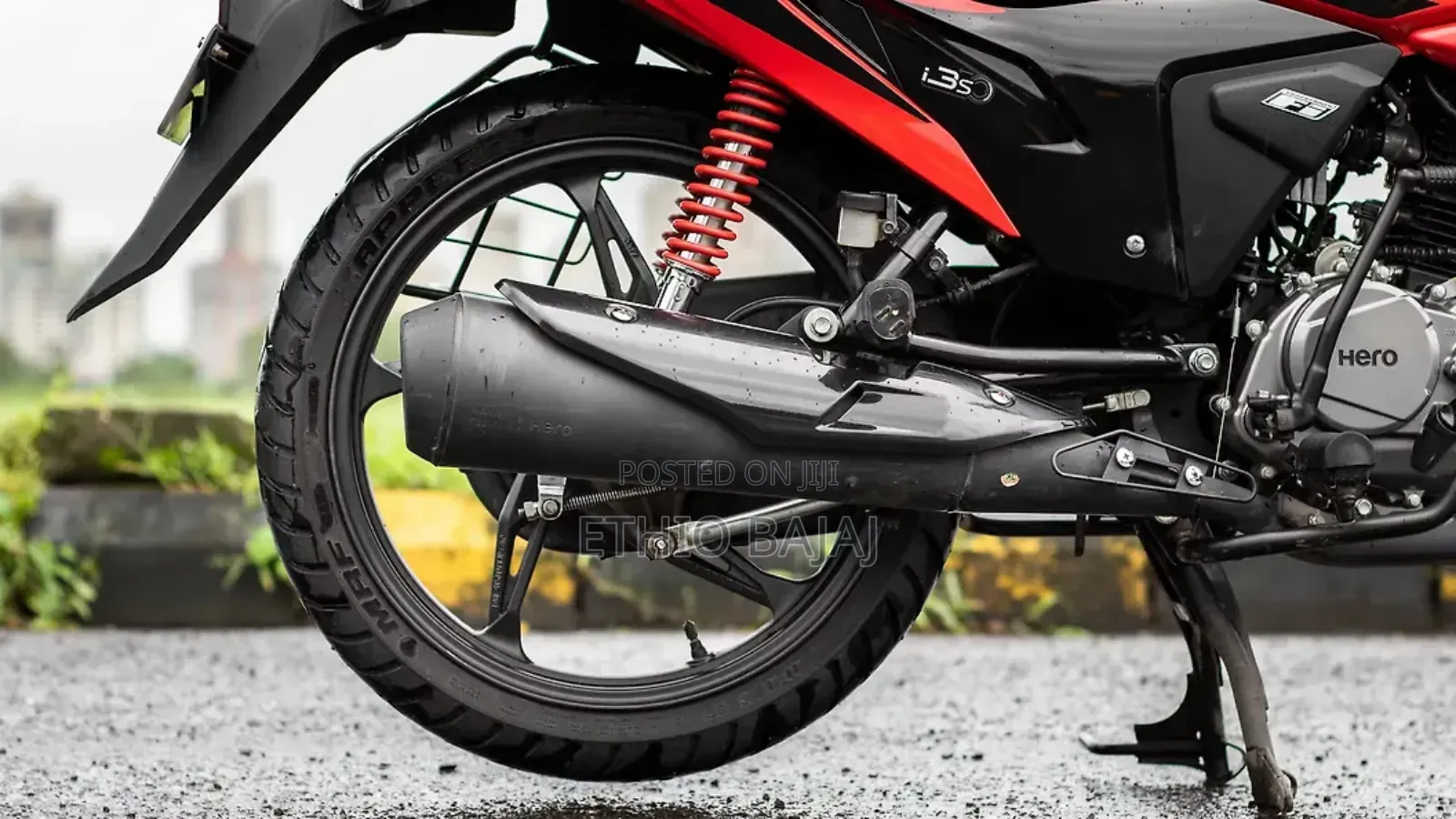 New Hero Glamour 2024 Red