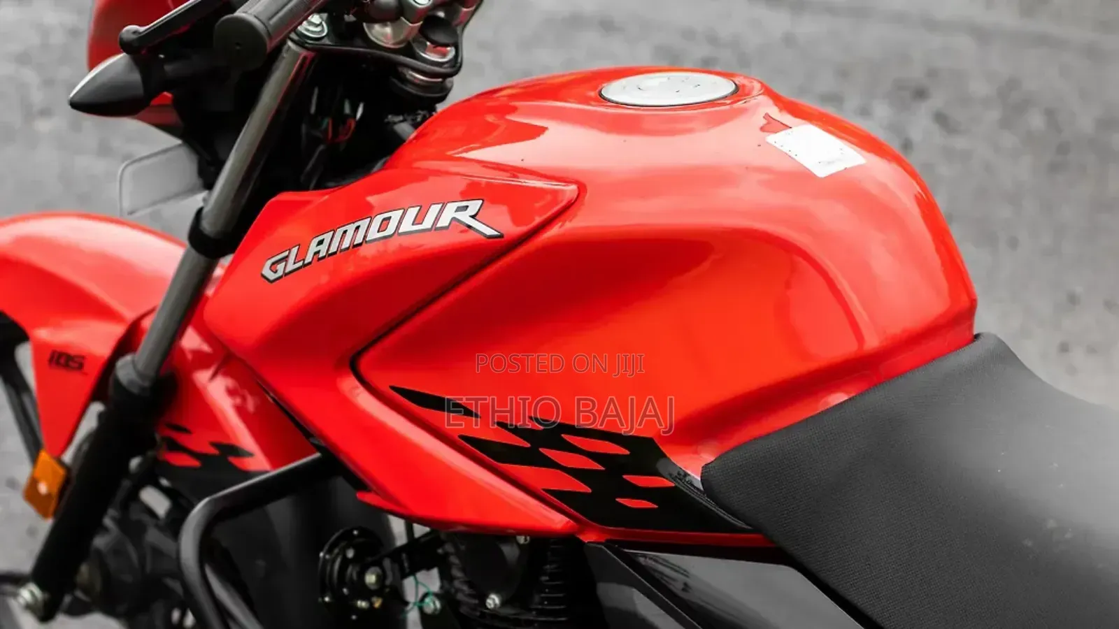 New Hero Glamour 2024 Red