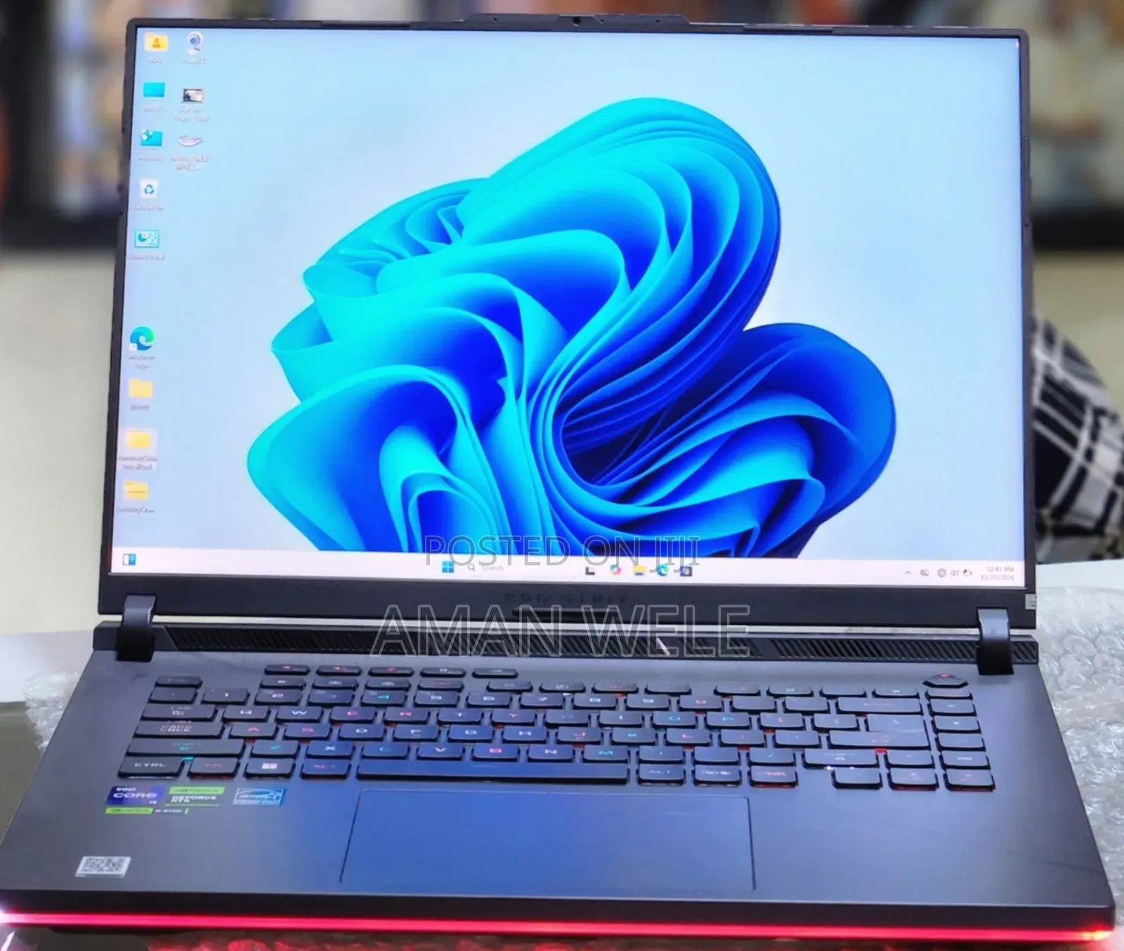 New Laptop Asus ROG Strix G16 G614 32GB Intel Core I9 SSD 1T