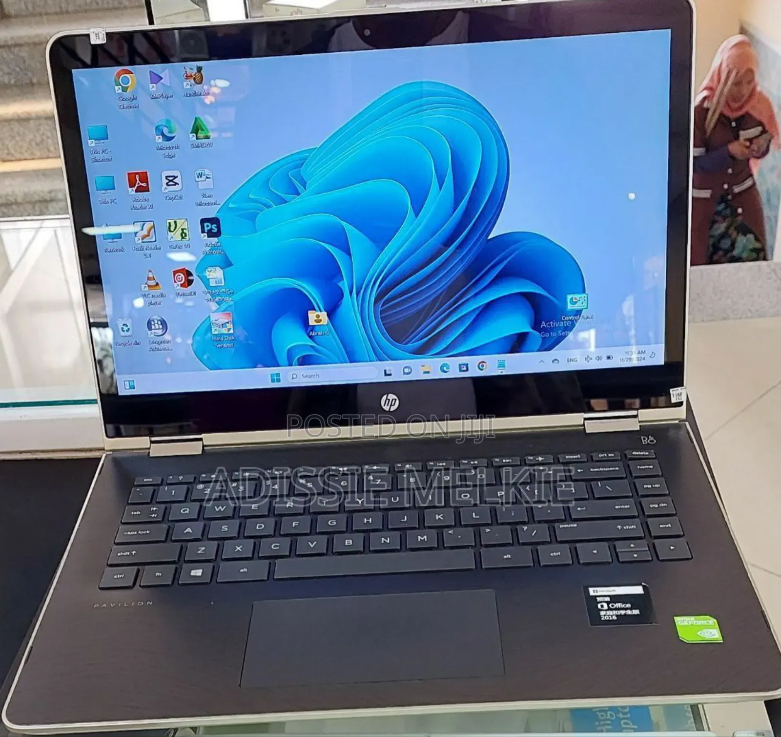 New Laptop HP Envy X360 8GB Intel Core I7 SSD 512GB