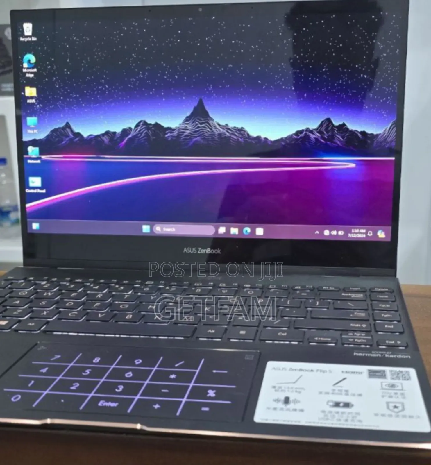 New Laptop Asus ROG Zephyrus G15 16GB Intel SSD 1T