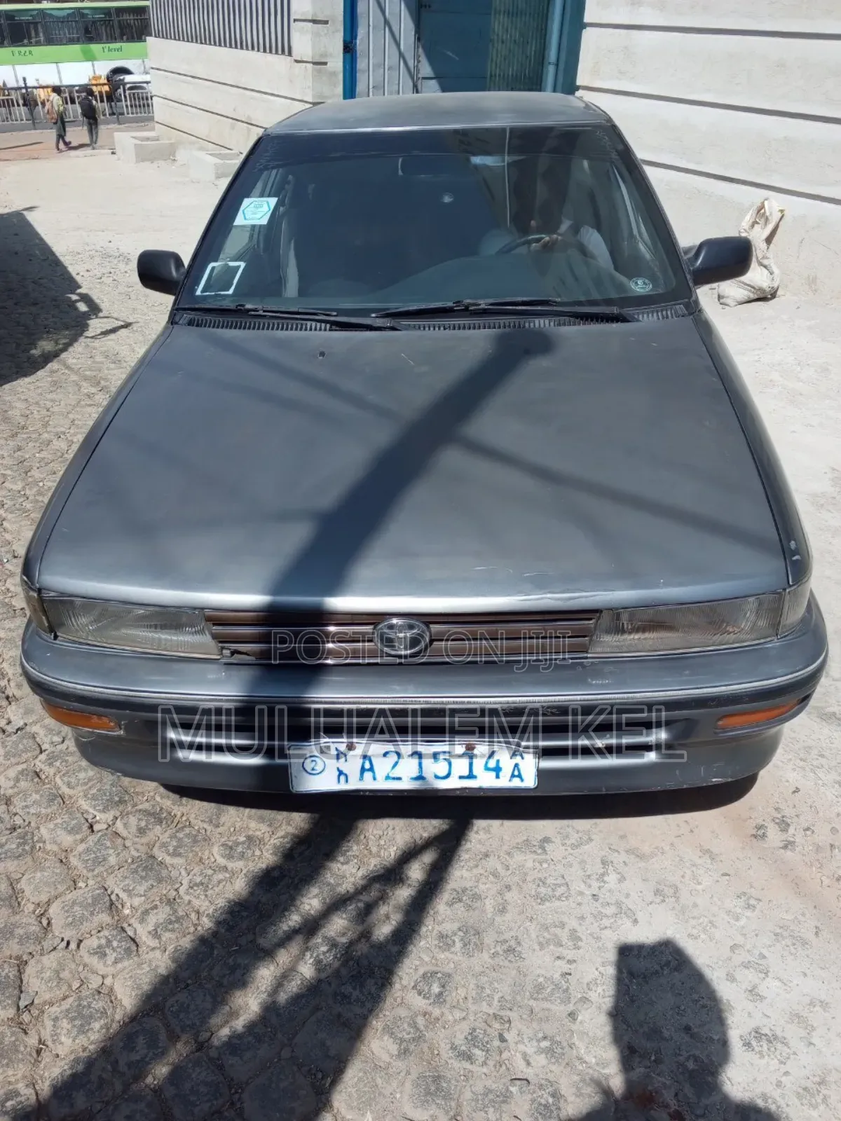 Toyota Corolla Hatchback 1990 Gray