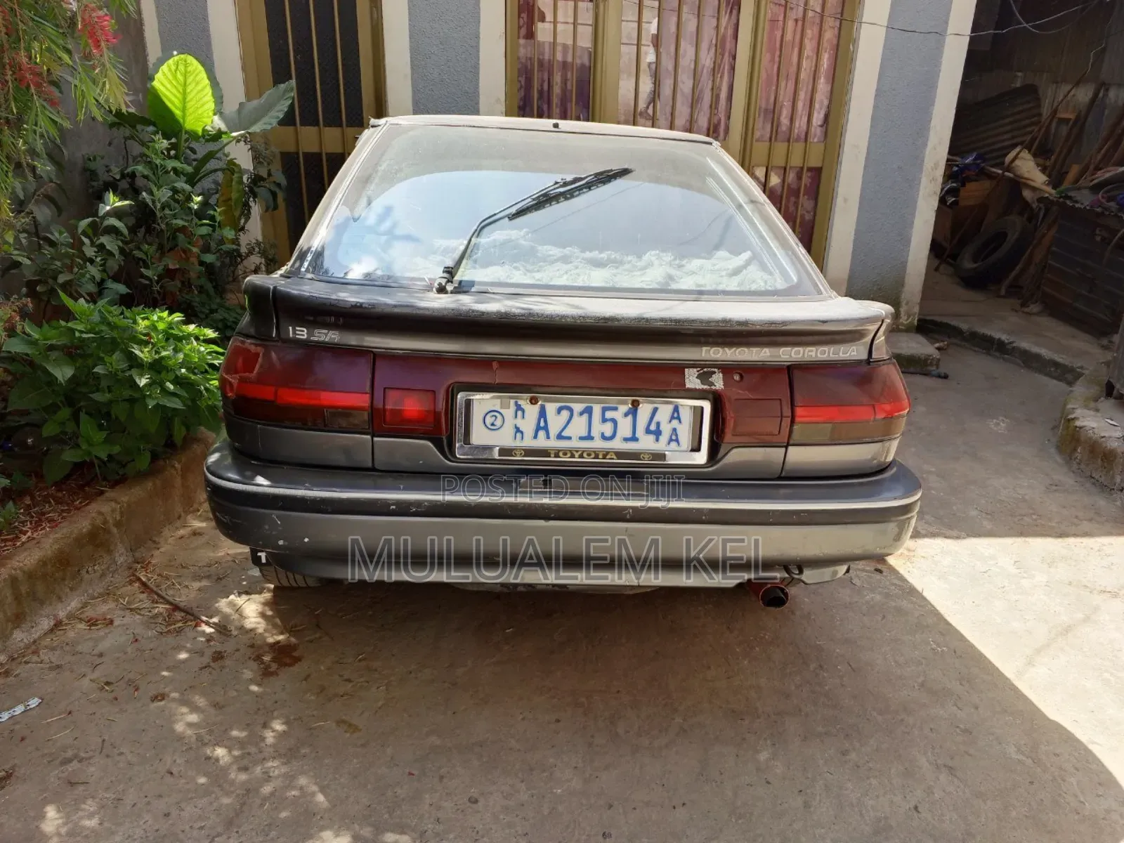 Toyota Corolla Hatchback 1990 Gray