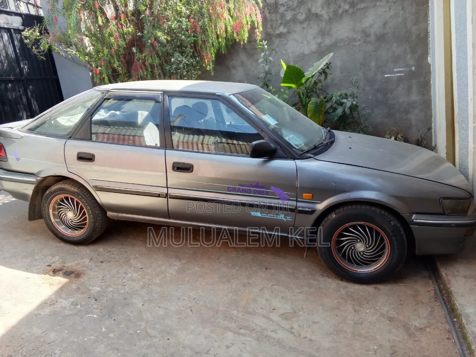 Toyota Corolla Hatchback 1990 Gray