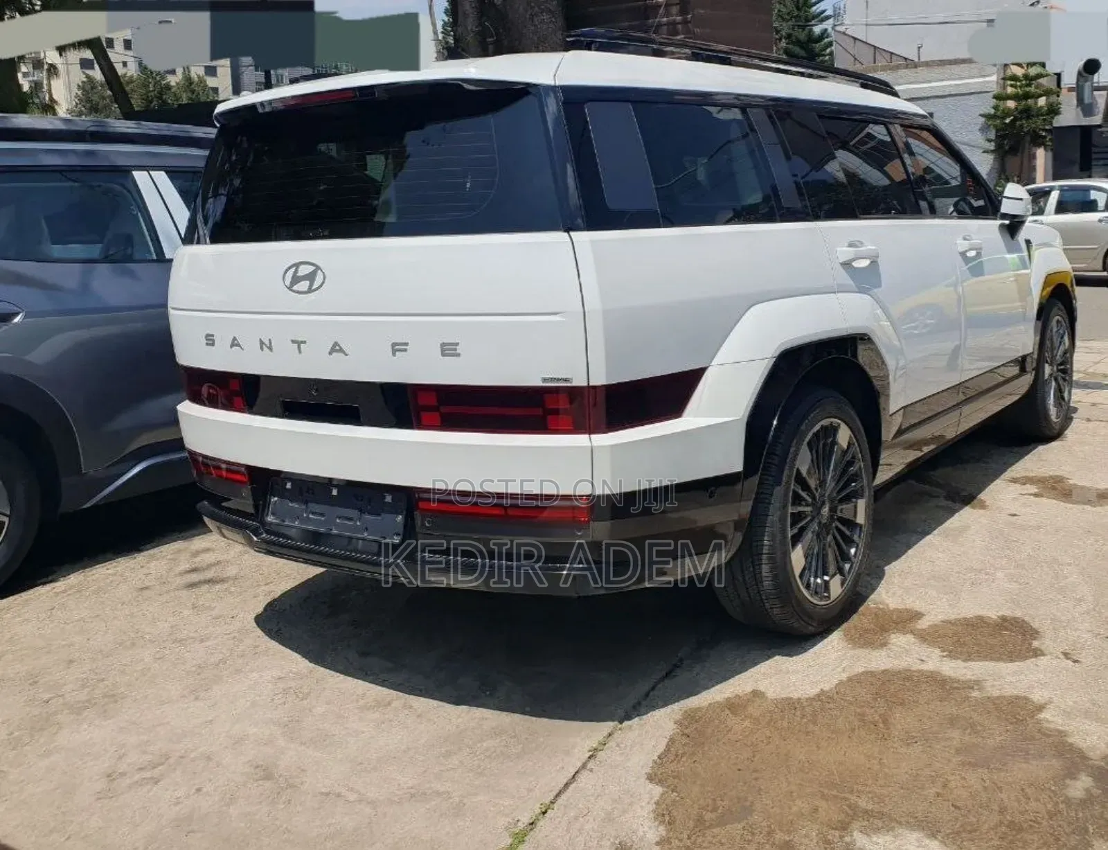 New Hyundai Santa Fe 2025 White