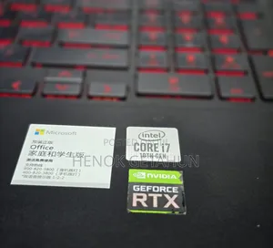 New Laptop HP Omen 15 16GB Intel Core I7 SSD 512GB