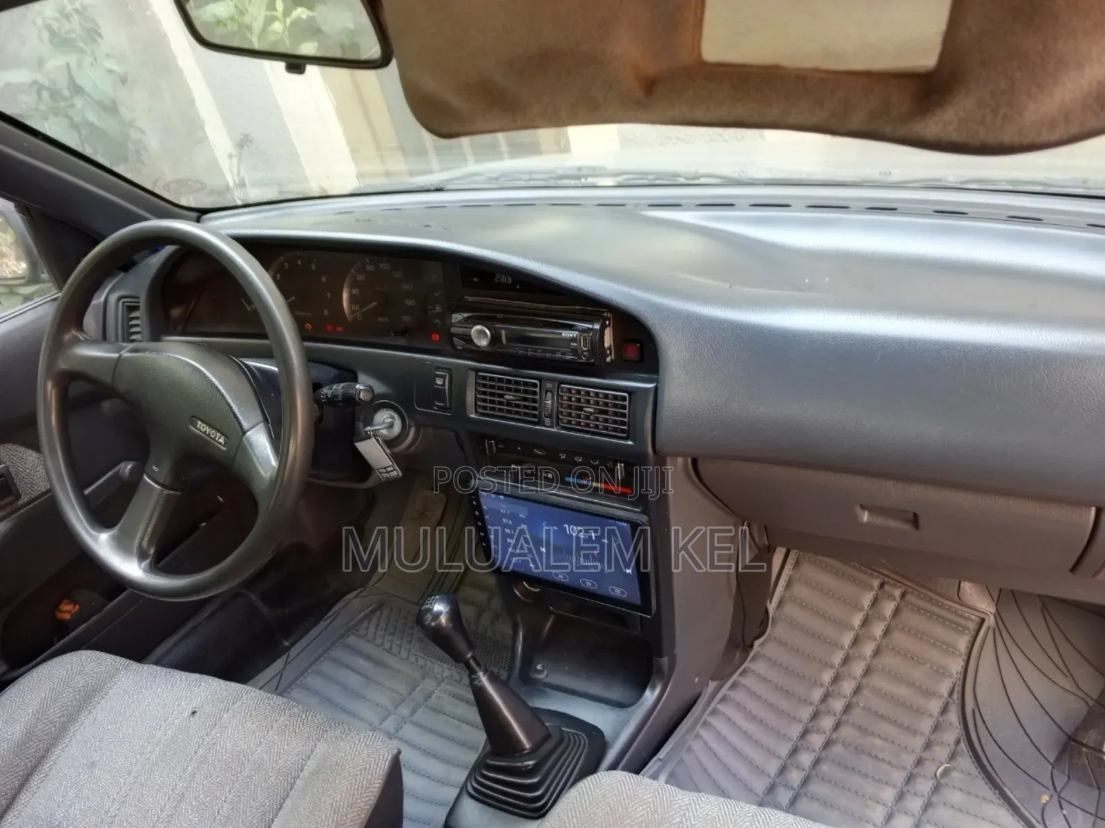 Toyota Corolla Hatchback 1990 Gray