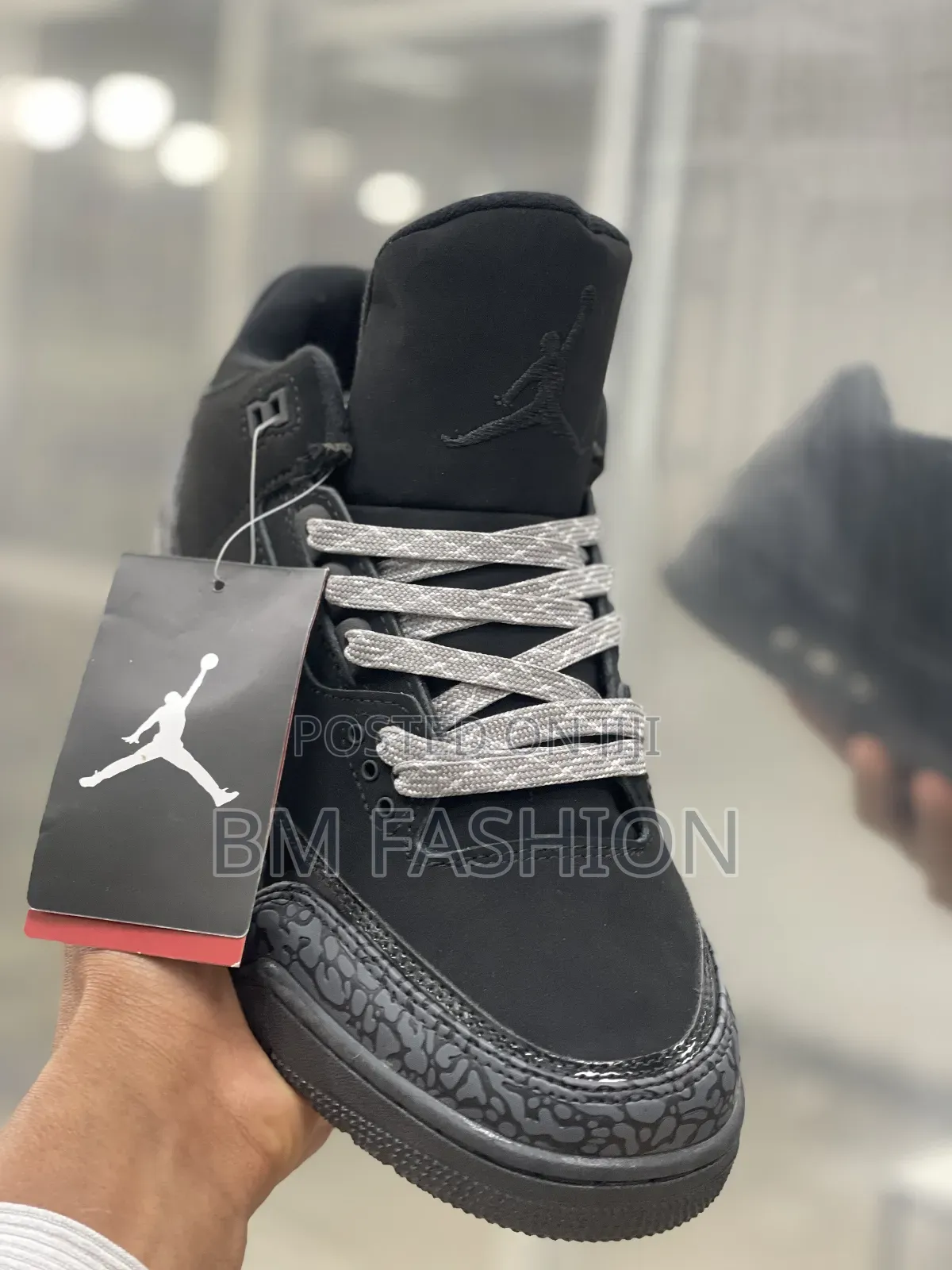 Air Jordan 3 Triple Black Men's Shoes