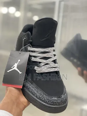 Air Jordan 3 Triple Black Men's Shoes