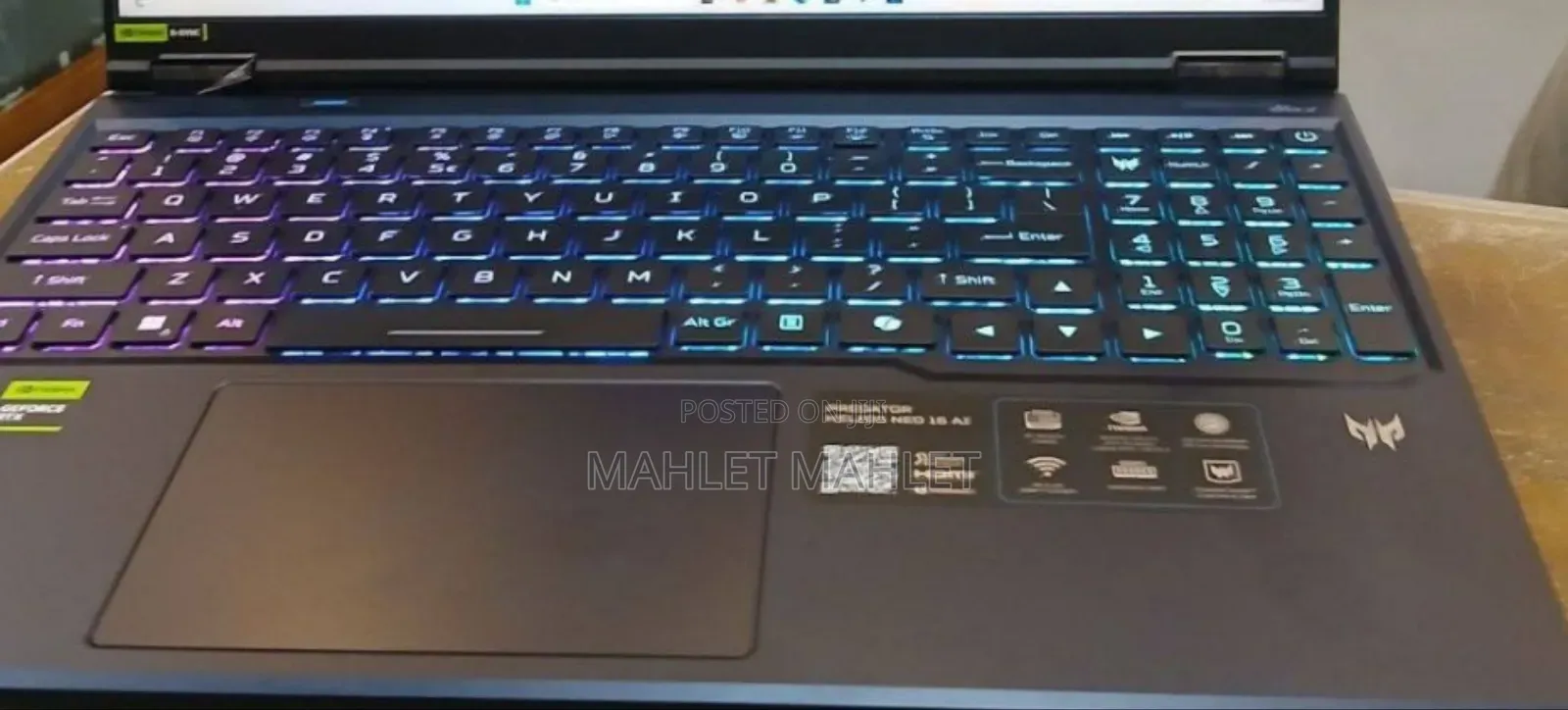 New Laptop Acer Predator Helios Neo 16 32GB Intel Core Ultra 9 SSD 1T