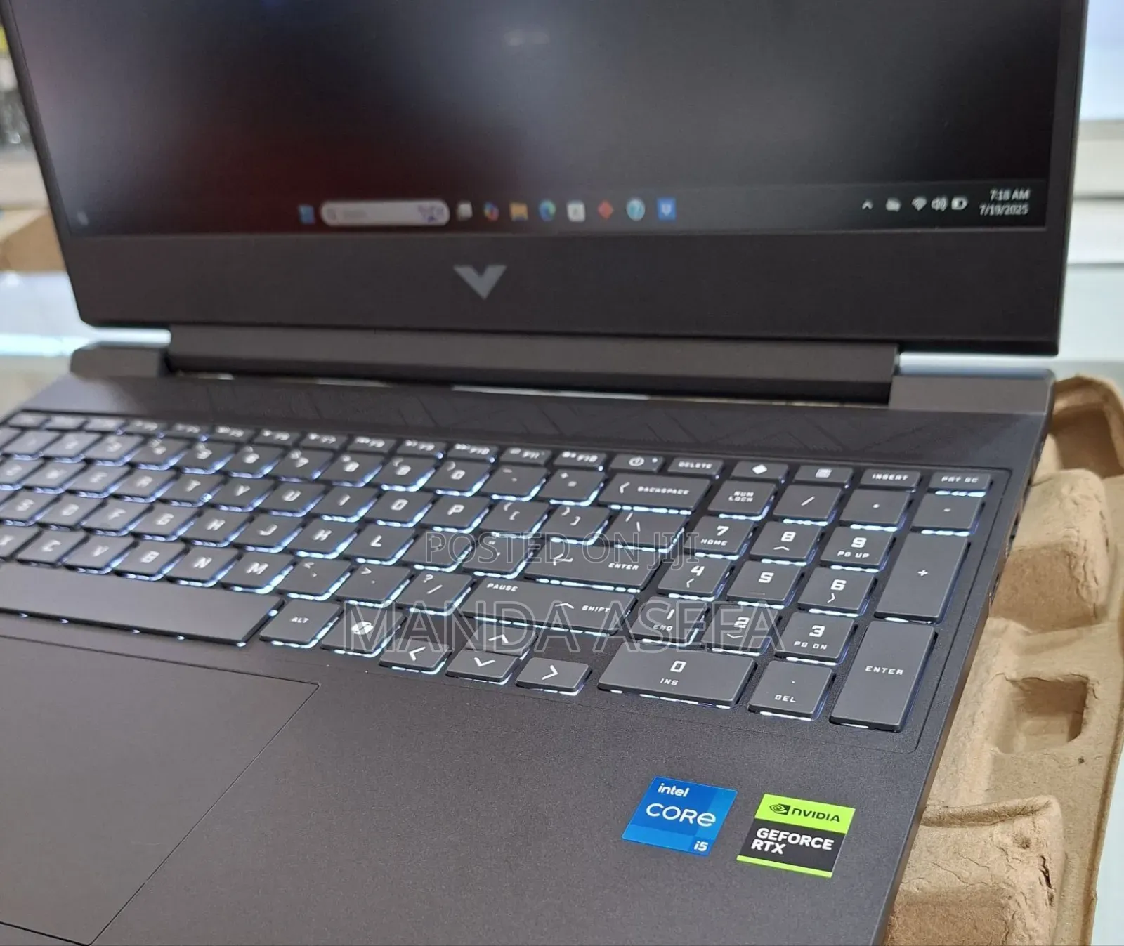 New Laptop HP Victus 15 16GB Intel Core I5 SSD 512GB