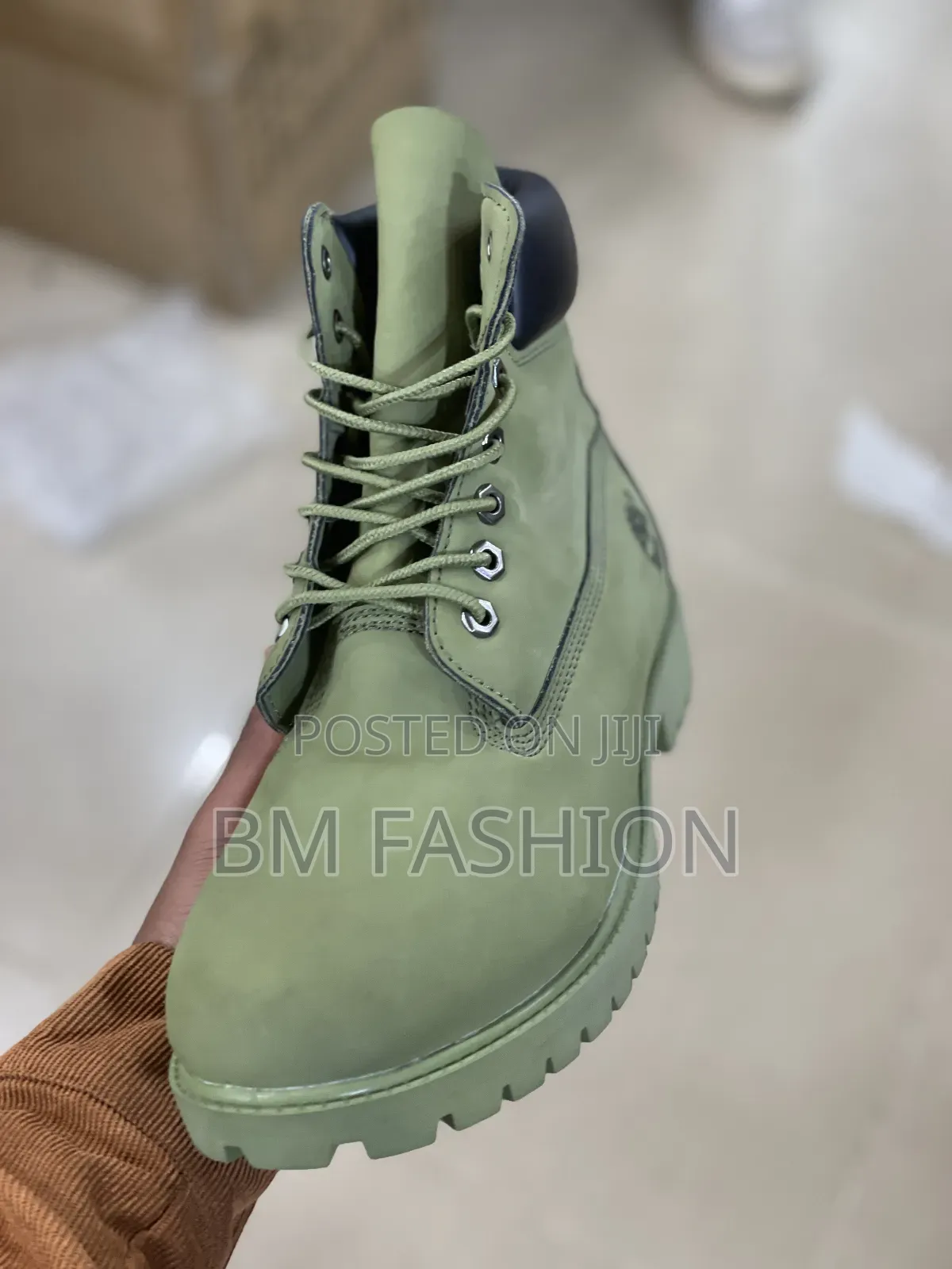Timberland Premium Boot in Olive Green
