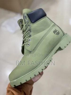 Timberland Premium Boot in Olive Green
