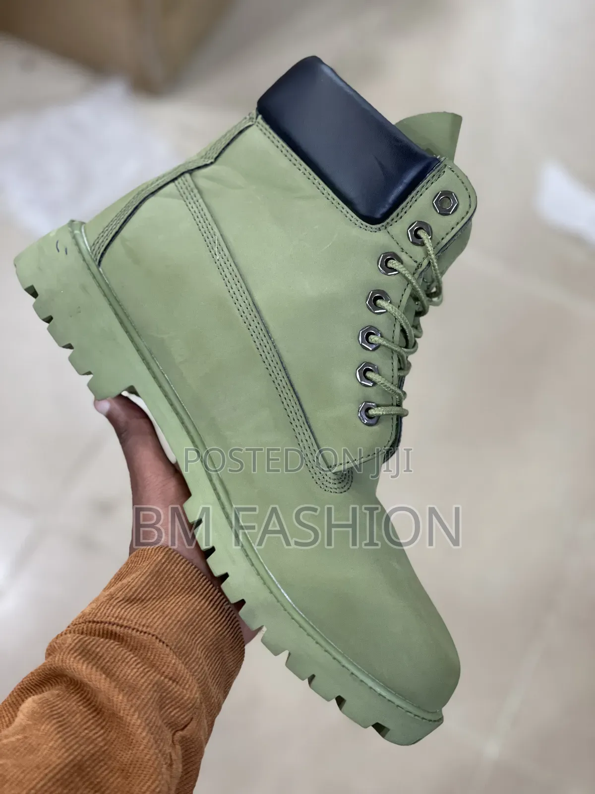 Timberland Premium Boot in Olive Green