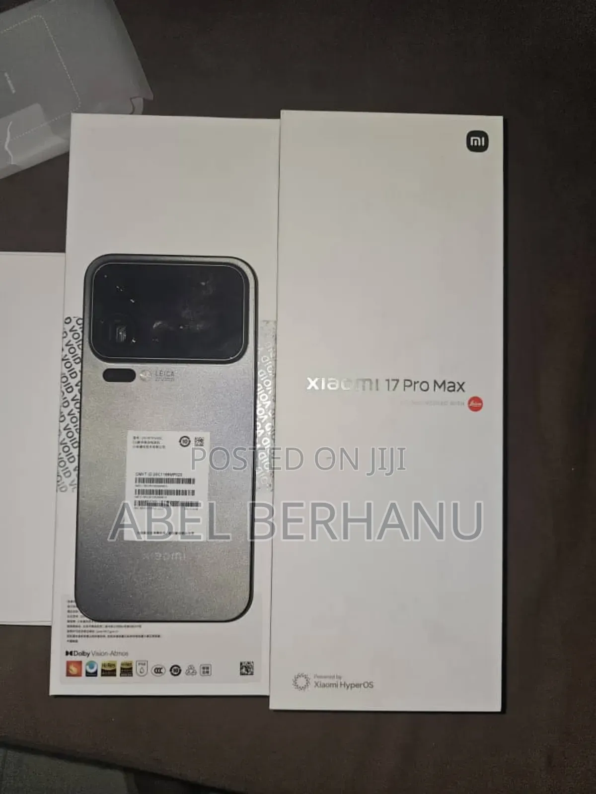 New Xiaomi 17 Pro Max 512 GB Black