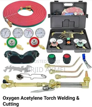 Photo - Oxygen Actilena Torch Welding Cutting