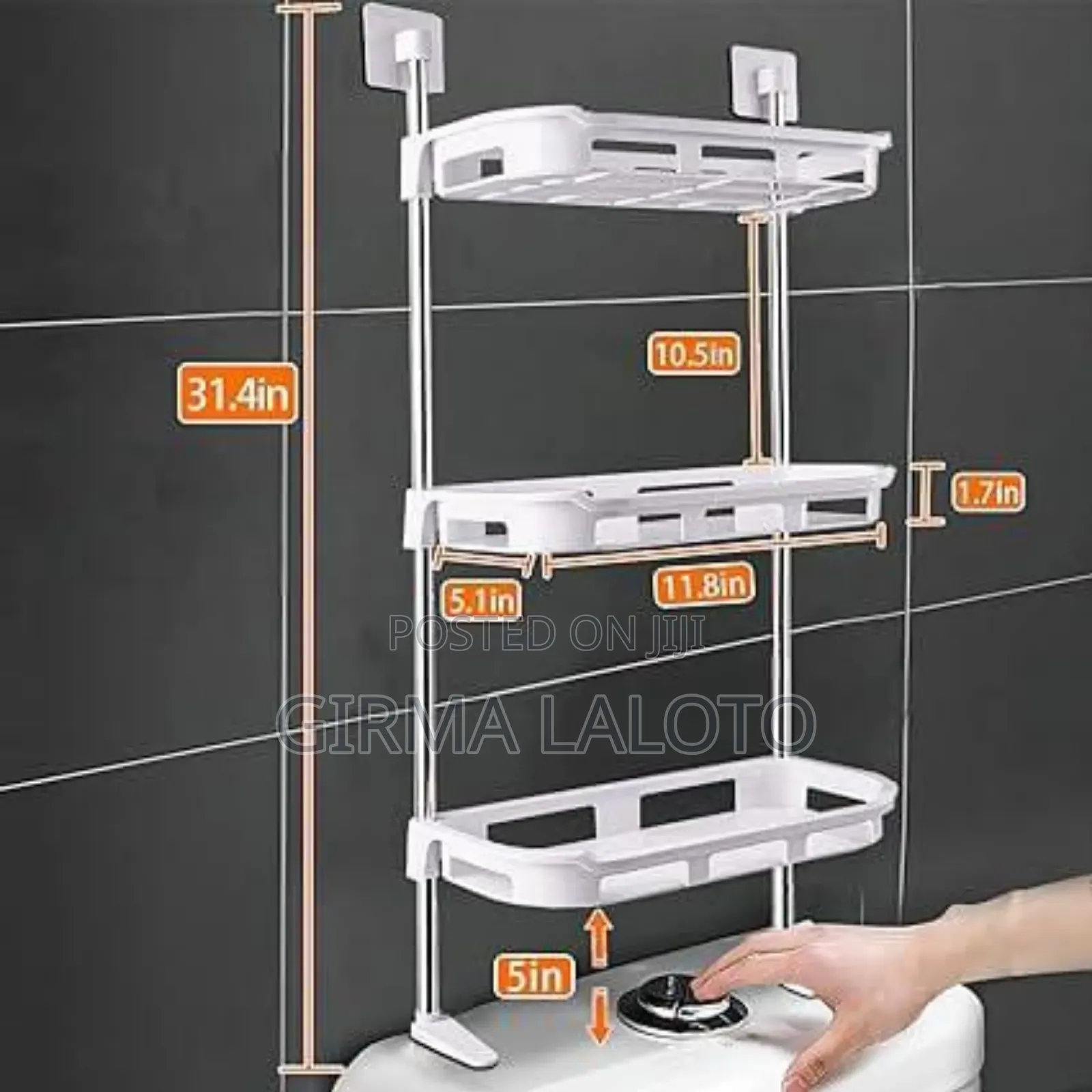 3tier Toilet Rack