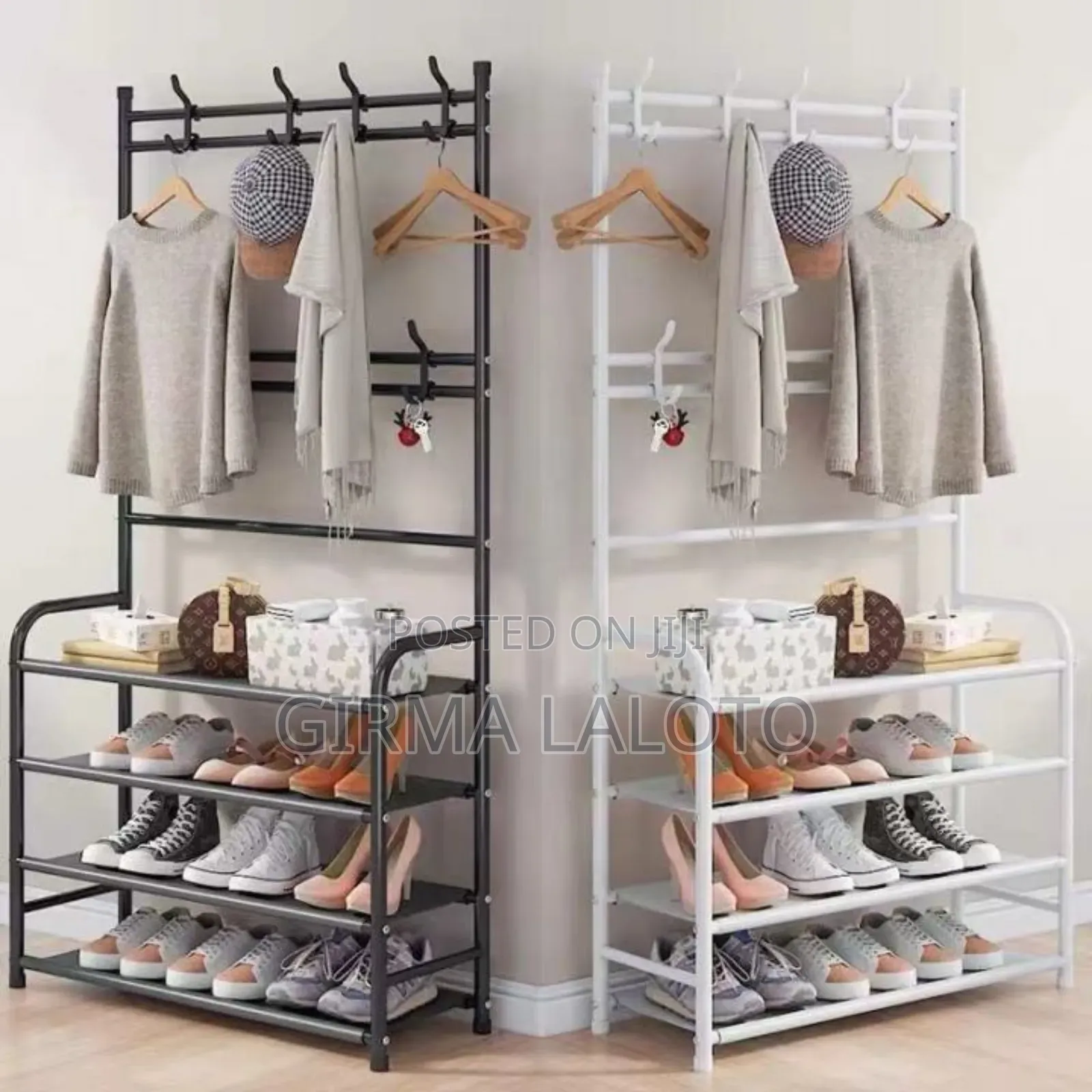 Multifunctional Cout and Shoes Rack