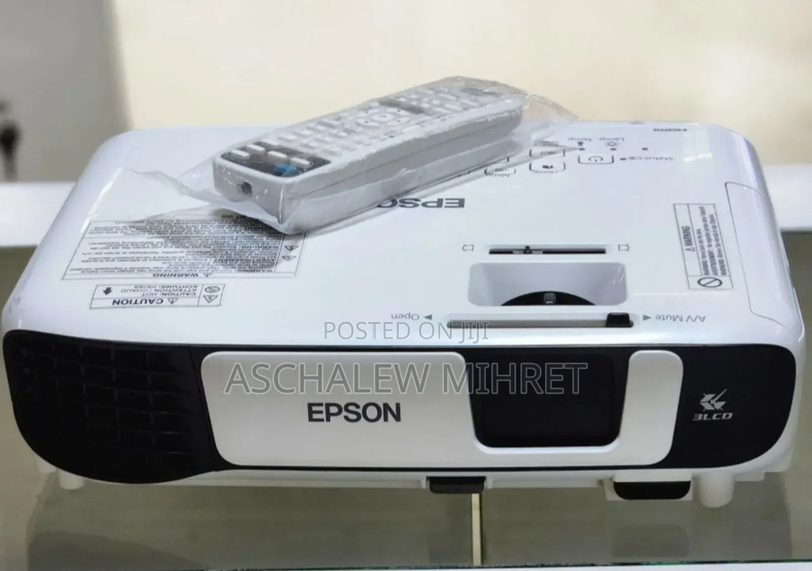 Epson Projector 
Model Name: Eb-S41
  Has Bag and Remote