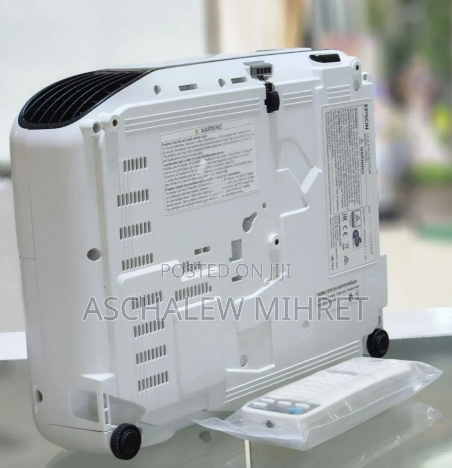 Epson Projector 
Model Name: Eb-S41
  Has Bag and Remote