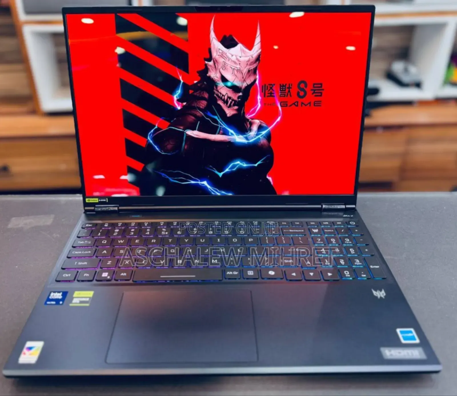 New Laptop Acer Predator Helios Neo 16 16GB Intel Core Ultra 9 SSD 1T