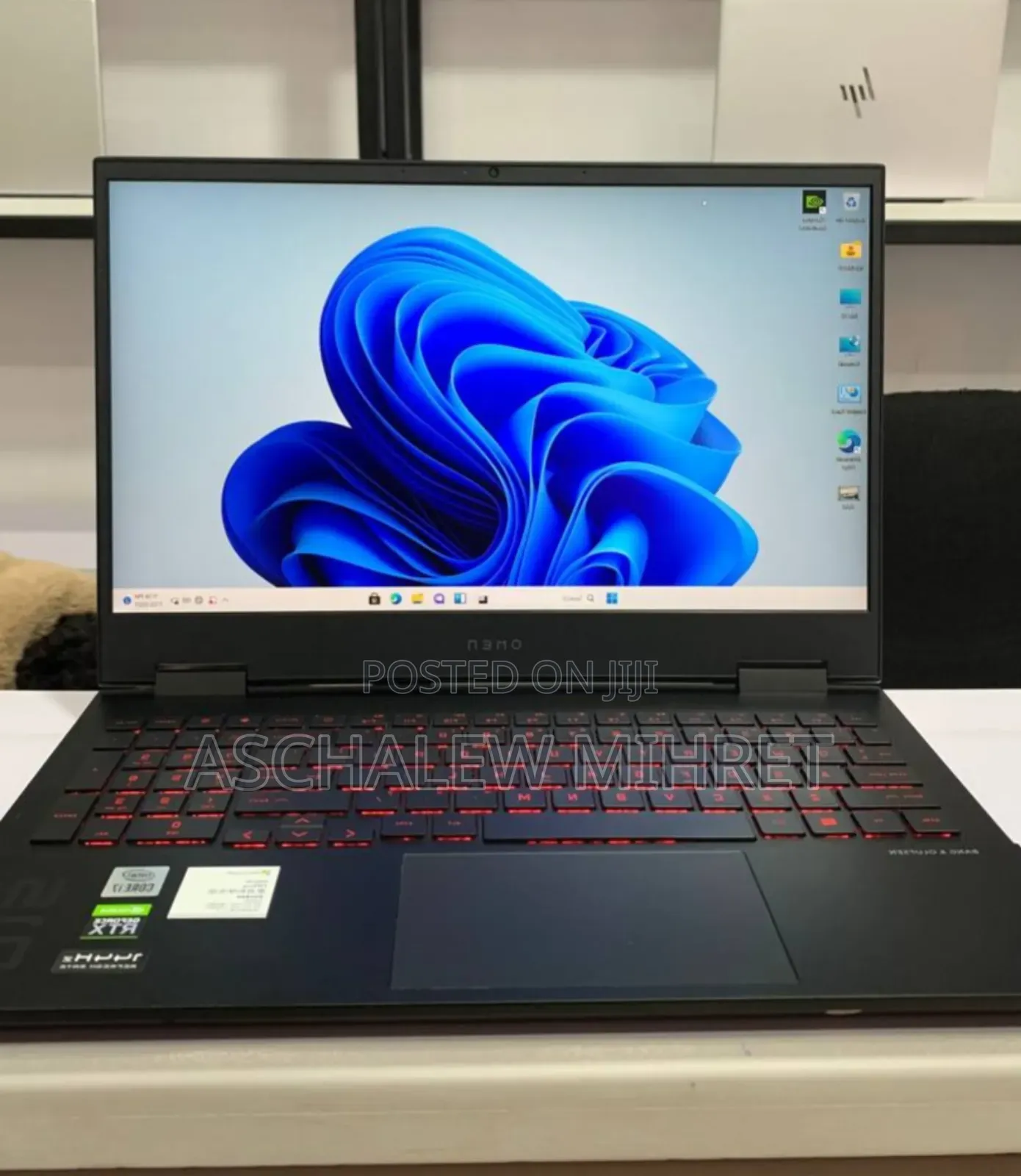 New Laptop HP Omen 15 16GB Intel Core I7 SSD 512GB