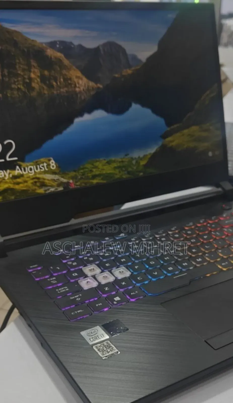 New Laptop Asus ROG Strix G15 16GB Intel Core I7 SSD 512GB