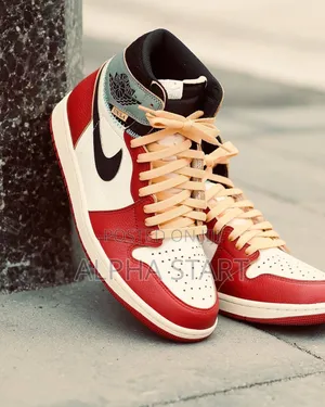 Nike Air Jordan 1 Union La Chicago Varsity Red and Shafow Grey High