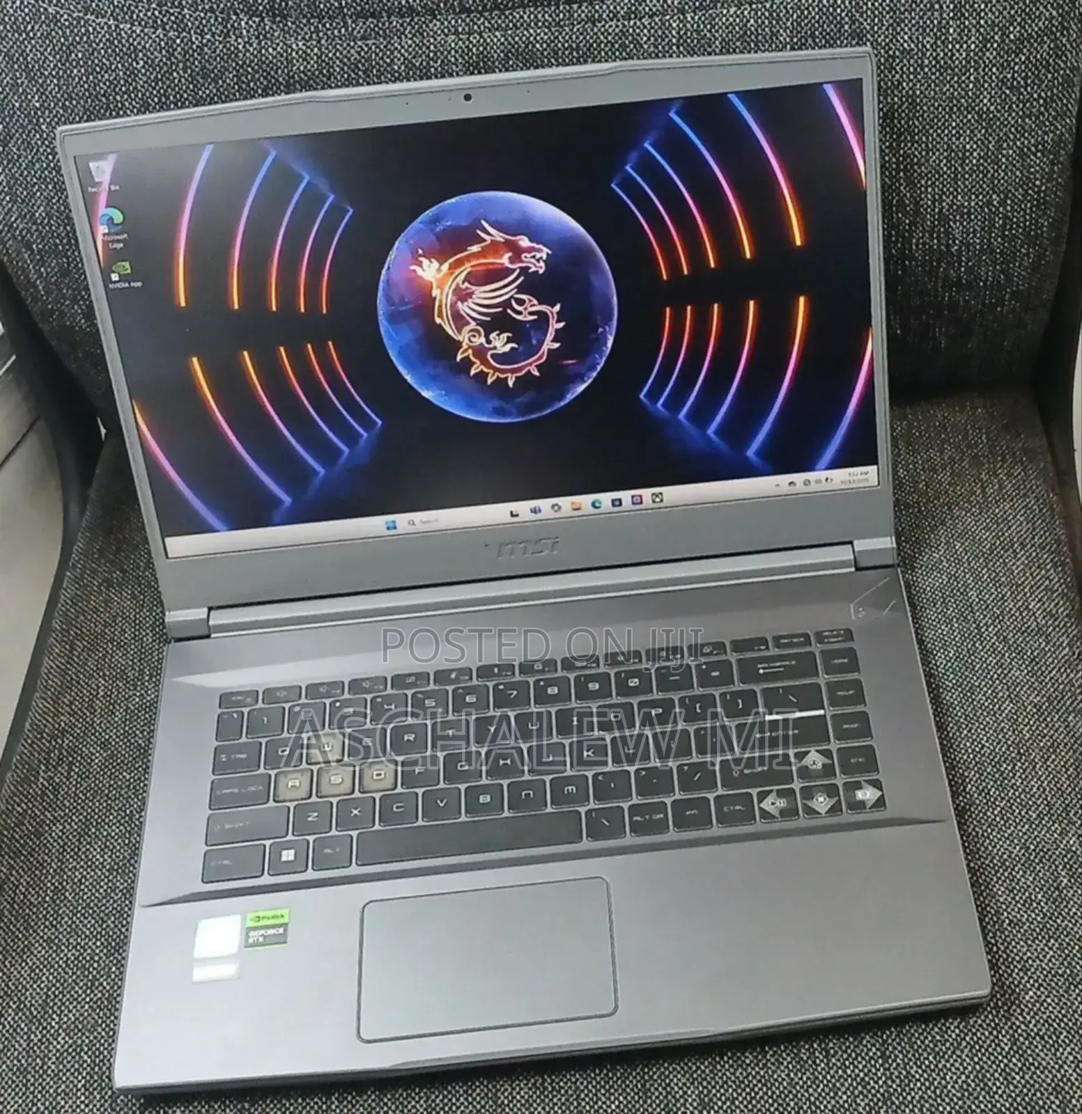 New Laptop MSI 16GB Intel Core I5 SSD 512GB