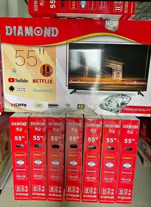 °•Diamond 55" Uhd Smart Tv *New Model* Free Delivery