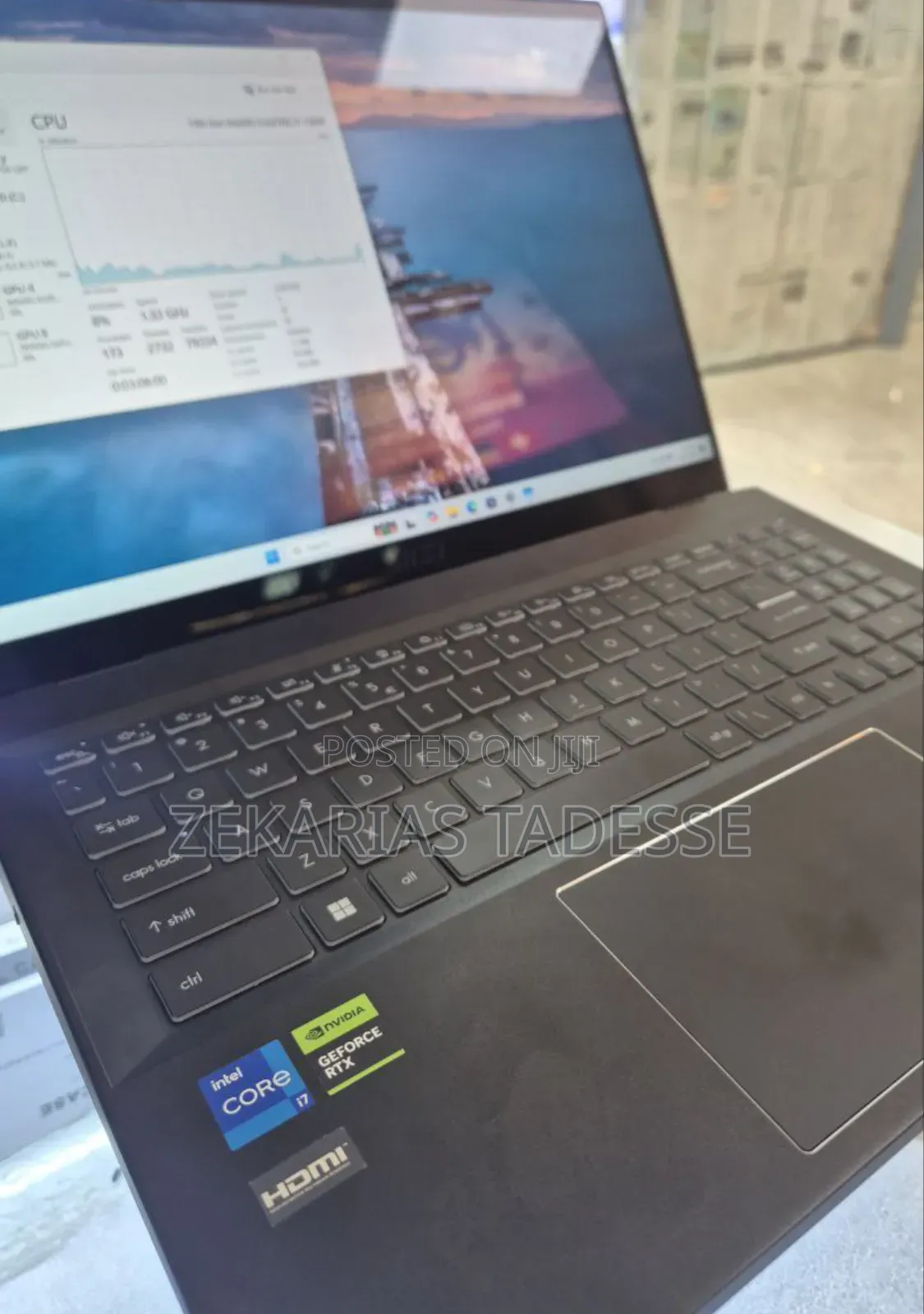 New Laptop MSI 16GB Intel Core I7 SSD 1T