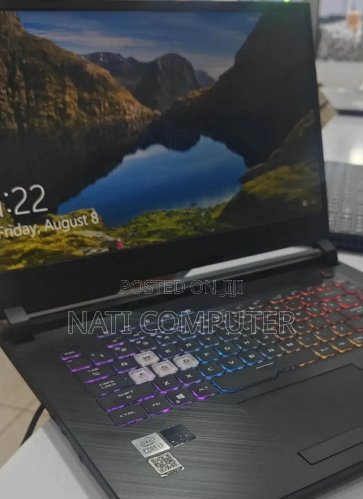 New Laptop Asus ROG Strix G15 16GB Intel Core I7 SSD 512GB