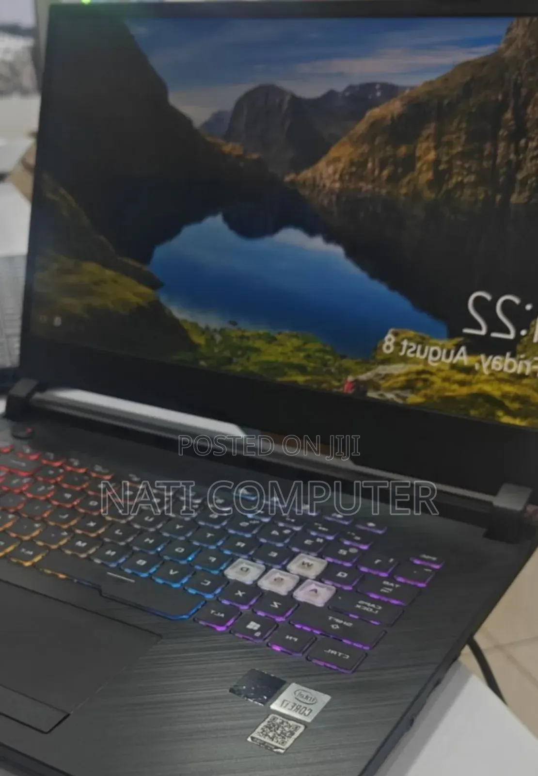 New Laptop Asus ROG Strix G15 16GB Intel Core I7 SSD 512GB