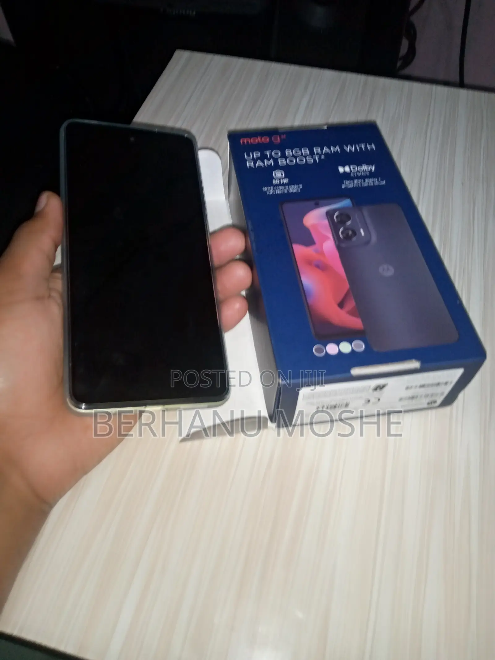 New Motorola Moto G (2024) 128 GB White