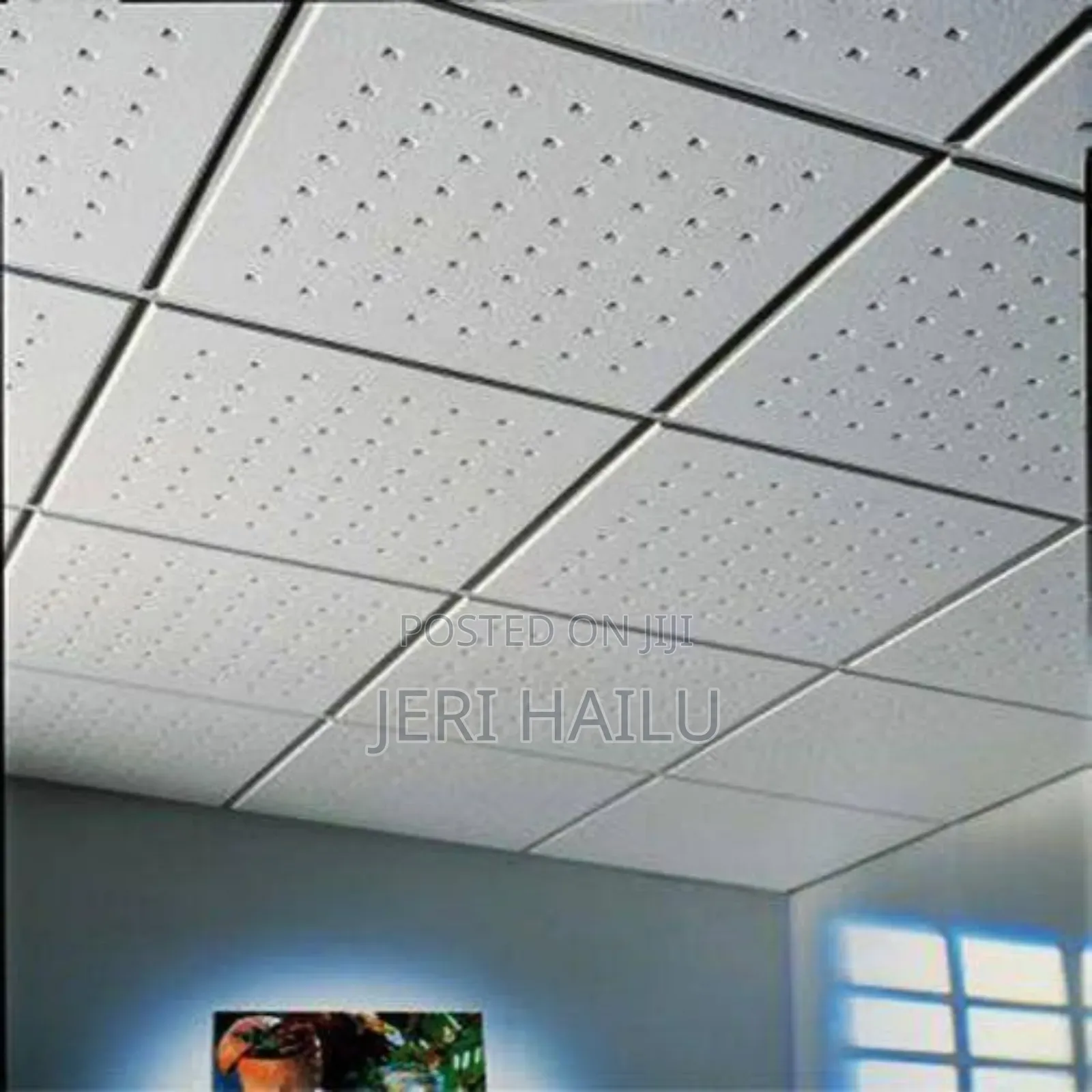 PVC Ceiling ኮርኒስ
Size 60cm*60cm