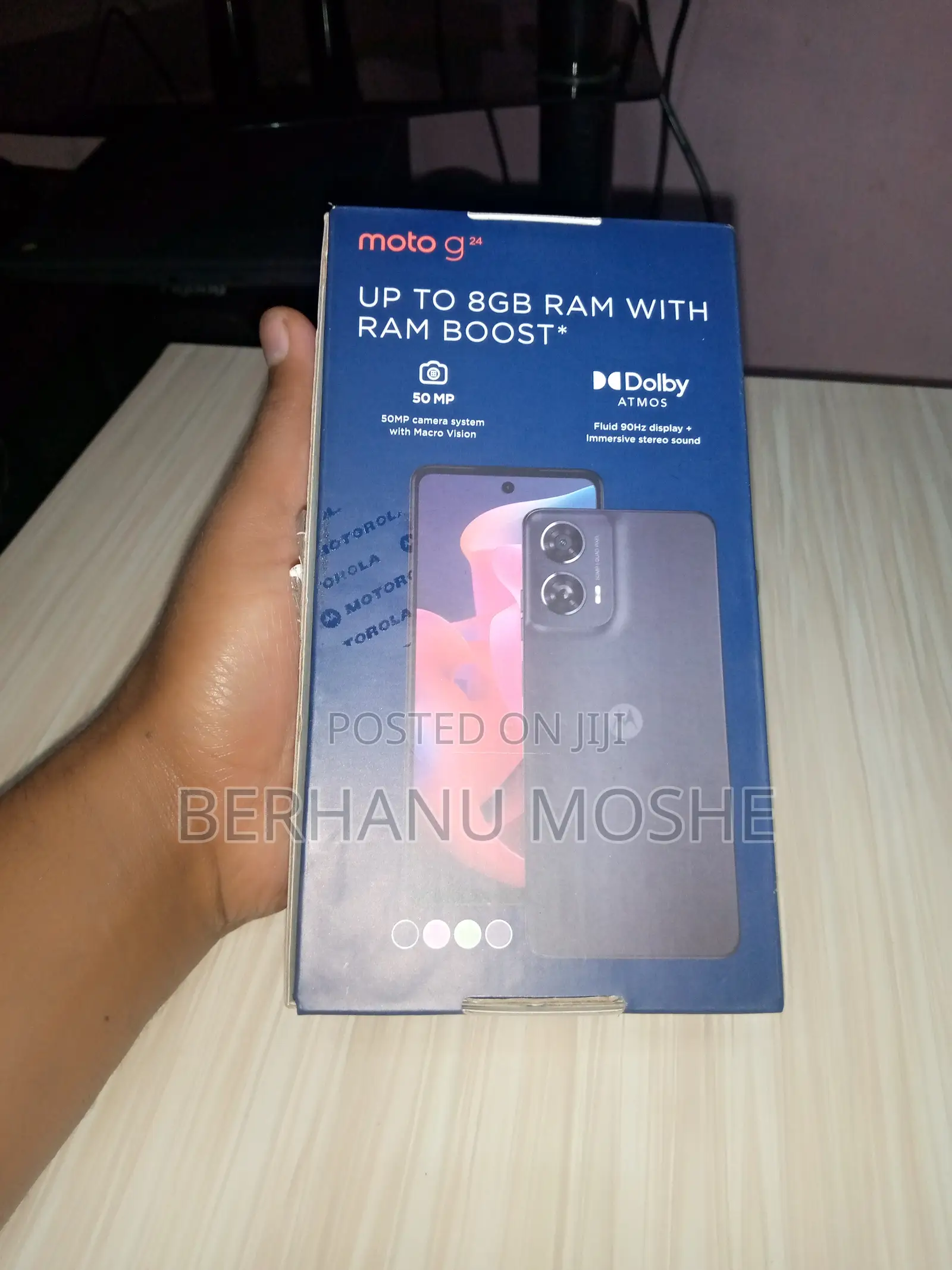 New Motorola Moto G (2024) 128 GB White