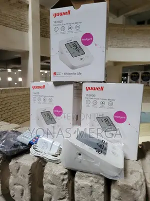 Photo - Blood Pressure Monitor骹剉attached Power Adapter+Batteries惟❩Smart Measur